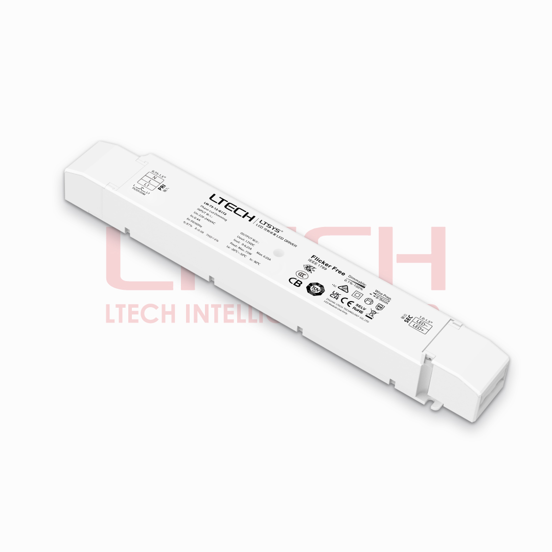 Triac CV Dimmable Driver (LM-75-12-G1)