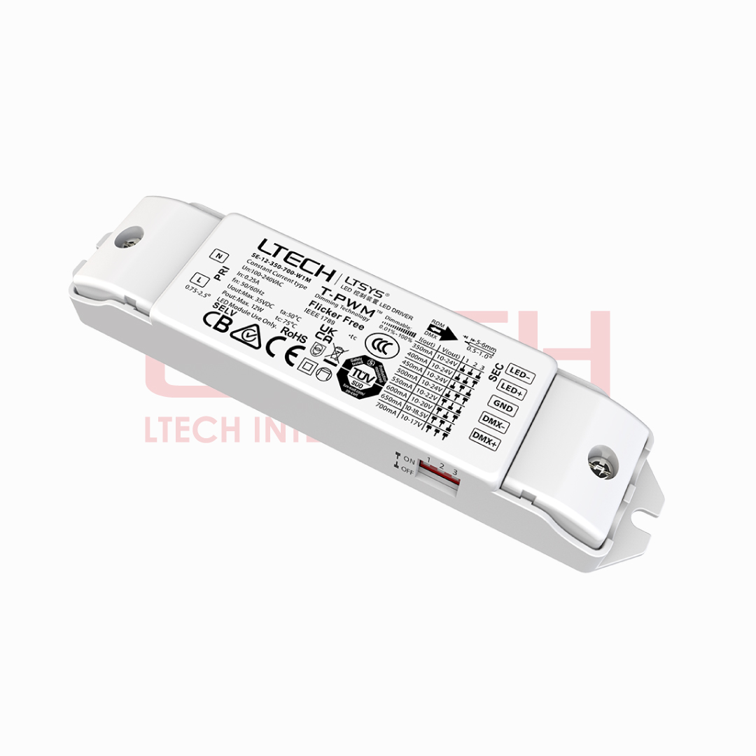 DMX512 CC Dimming & TW Driver (SE-12-350)