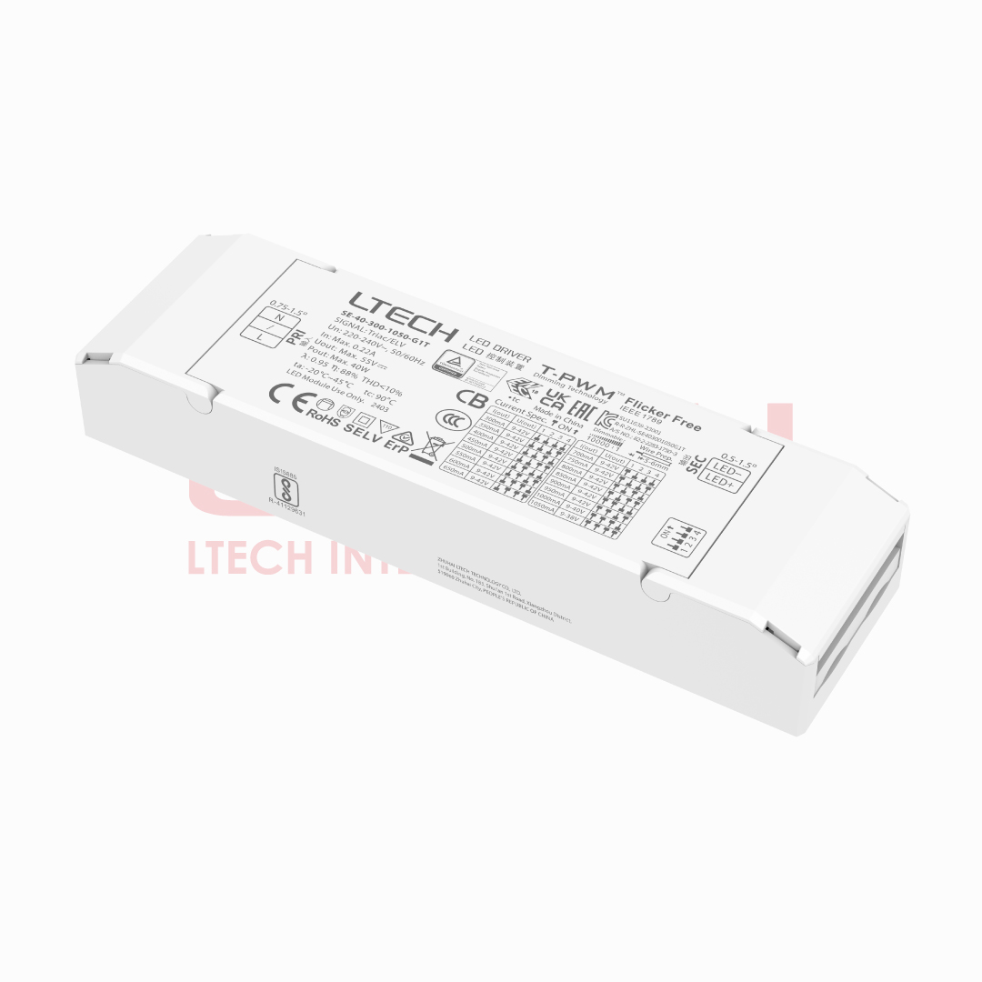 Triac CC Dimmable Driver (SE-40-300)