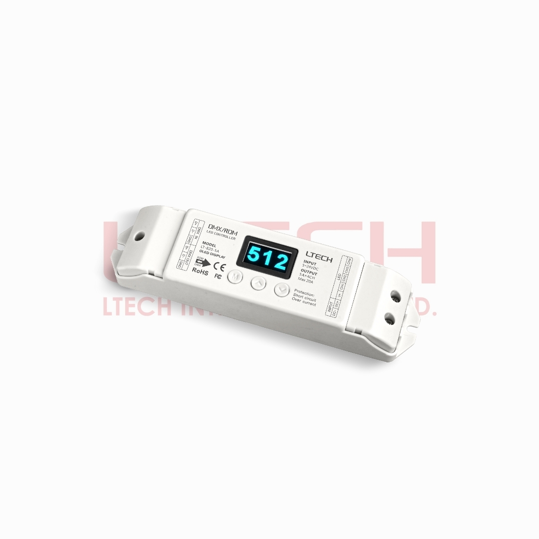 DMX512/RDM Decoder PRO (LT-820-5A)