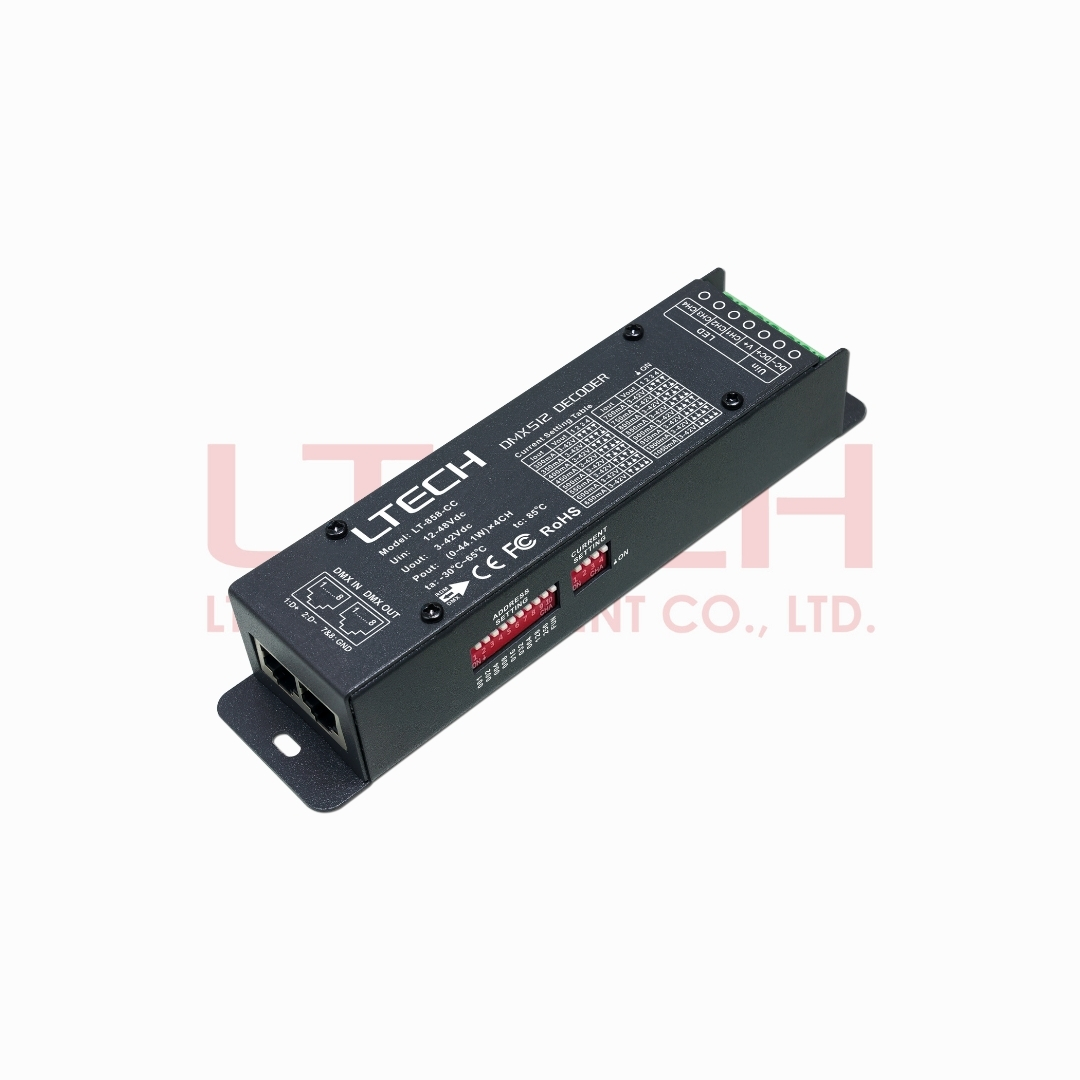 DMX512/RDM Decoder PRO (LT-858-CC)