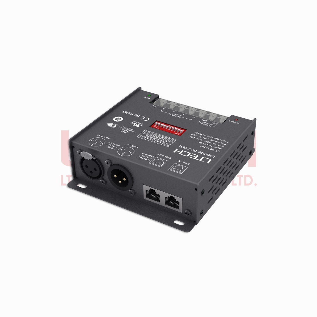 DMX512/RDM Decoder PRO UL, TUV (LT-903-DIP)