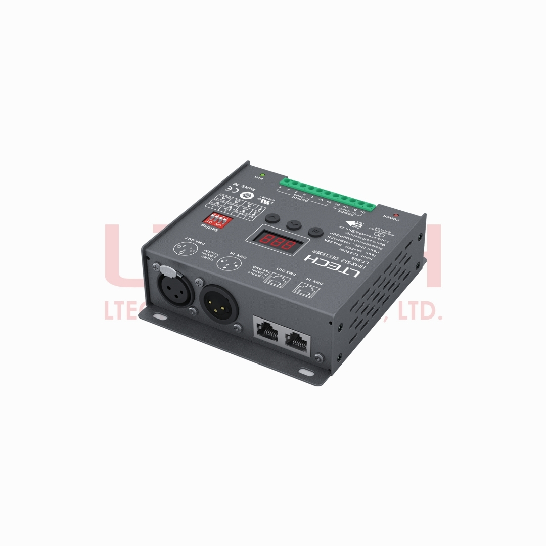 DMX512/RDM Decoder PRO UL, TUV (LT-905)