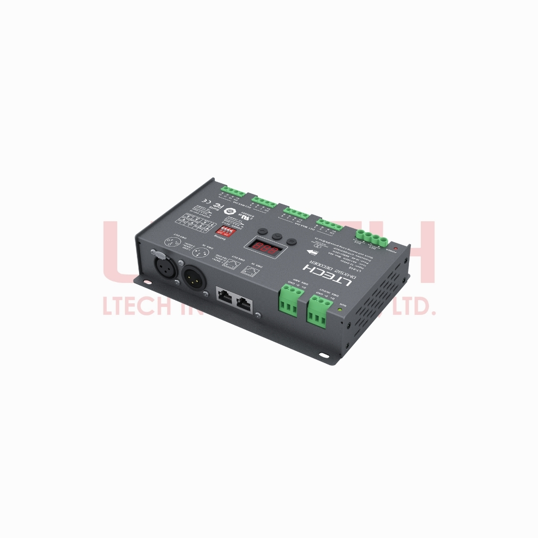 DMX512/RDM Decoder PRO UL, TUV (LT-912)