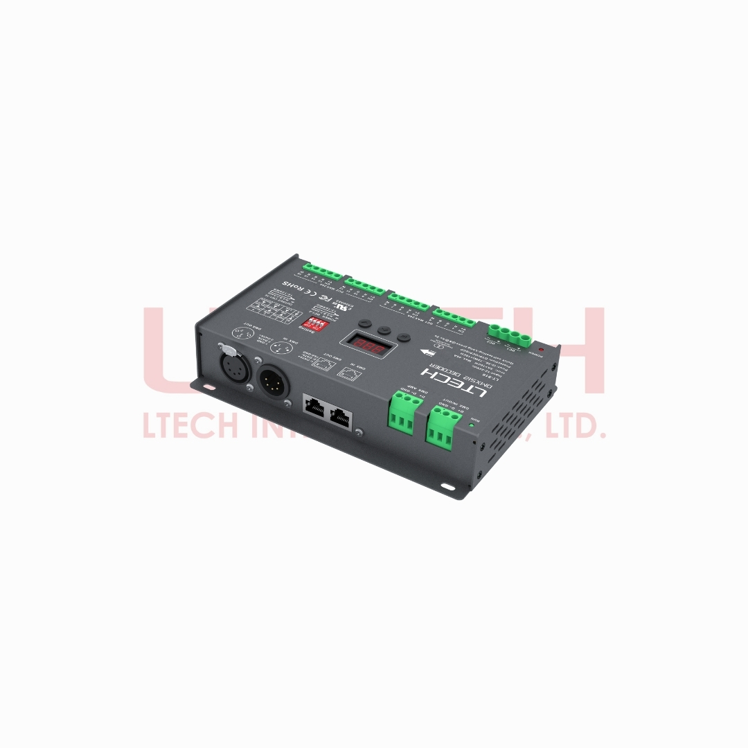 DMX512/RDM Decoder PRO UL, TUV (LT-916)