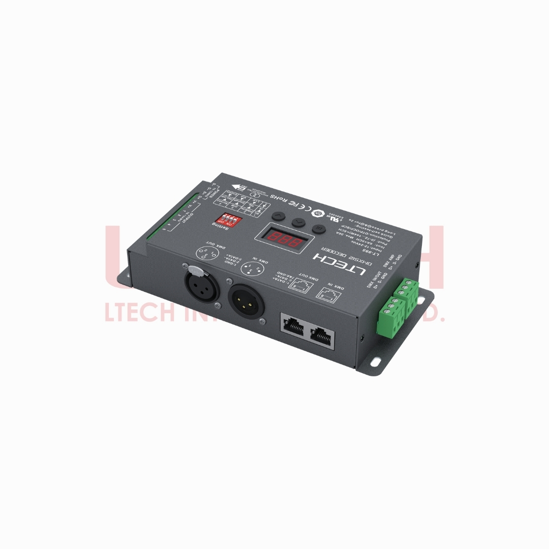 DMX512/RDM Decoder PRO UL, TUV (LT-995)