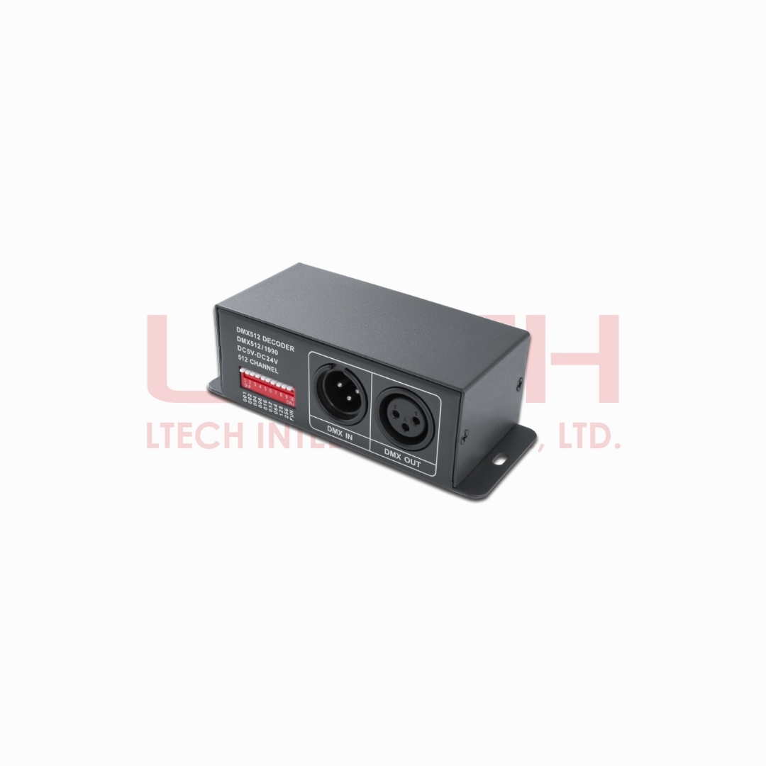 DMX512/RDM Decoder PRO (LT-DMX-1809)